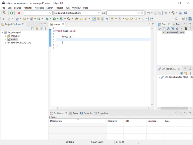IAR Eclipse Setup Guide — Managed Build Project - JBLopen